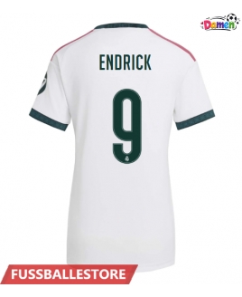 Günstige Real Madrid Endrick #9 Heimtrikot Damen 2026-27 Kurzarm